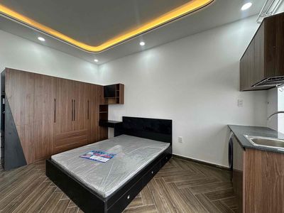 Open the bedroom as newly built mini apartment - full interior
