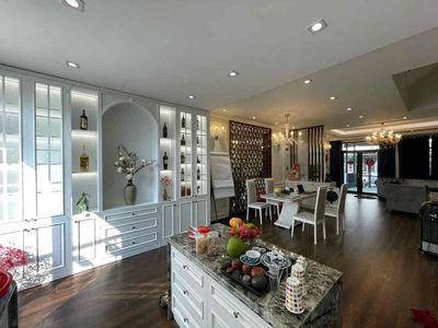 To rent the entire house the beautiful interior of Mizuki Island.