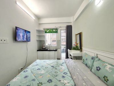 The new An Dương Vương balcony market market - master master