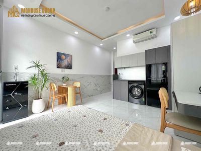 The balcony service apartment is private wash-cleaning interiors right here at Aron Bình Tân, District 6
