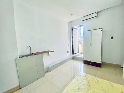 The basic interior studio, with its own balcony, is near the University of umt.
