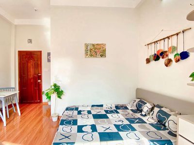 The full wash-cleaning apartment. The sky-size window balcony, like Tân Phú.
