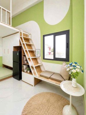 § The window sky clear of interiors at a congee