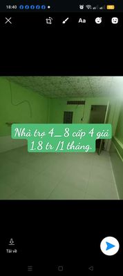 Rent House 4*8 Level 4 Route 6 Aggren 6 New Vĩnh Lộc B