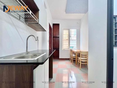 The new two bedrooms were built on foot through the sandstone market and the flower park.