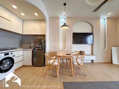 The balcony house is full of furniture in Tân Phú.