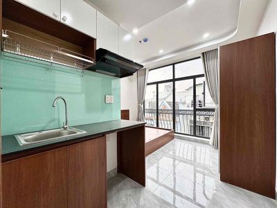 balcony studio - full interior