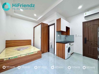 The full-in-house service apartment is Phạm Văn Đồng- near the airport.