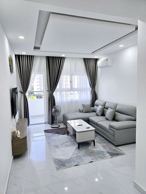 Rent a two-room apartment 2 Conic Boulevard-Bình Chánh Ho Chi Minh City toilet.