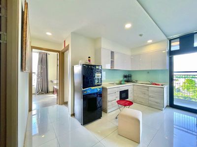 Rent the apartment Riva Park, Nguyễn Tất Thành, district 4, 2 bedrooms, 15 million, 80 meters two