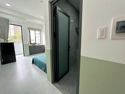 The new full interior studios split their own balconies