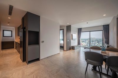 Renting two bedrooms, two with, 90 meters, Lancaster Legacy, Nguyễn Trãi, District 1, hcm