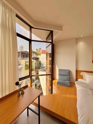 Rent an apartment. A high-end interior bedroom. Sư Vạn Hạnh.