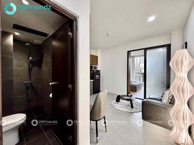 Rent an apartment full of furniture. A separate bedroom.