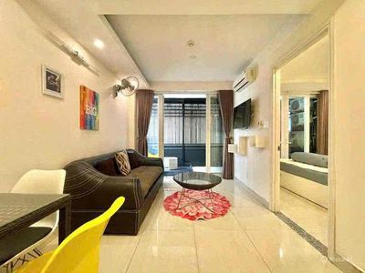 The new service apartment at Nguyễn Hữu Cảnh near Metro-Bont station and separate washing machines