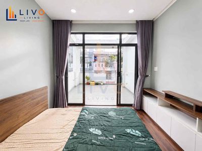 penthouse 1 bedroom - large roof - kitchen cup - Nơ Trang Long immediately