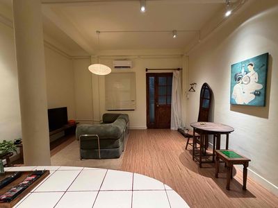 The new service apartment is 100%, the Flull Seven, near the Tân Định Church, the Mojave of Turtles