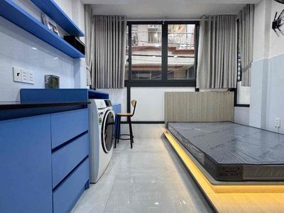 Hot apartment full of new washing machines