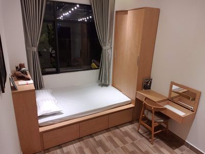Nice service apartment in Mizuki Park, high-end interior, bordering 1250,8 million. Paint