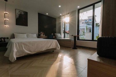 opening the studio at Nguyễn Tuyển full interior, empty - balcony