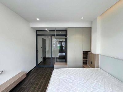In one of our bedrooms, the luxry kitchen is right next to the planned park.