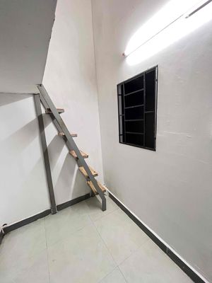 The room on the ground floor is open.