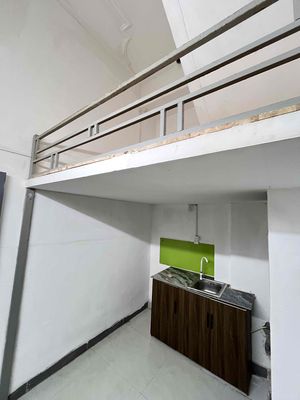 The room on the ground floor is open.