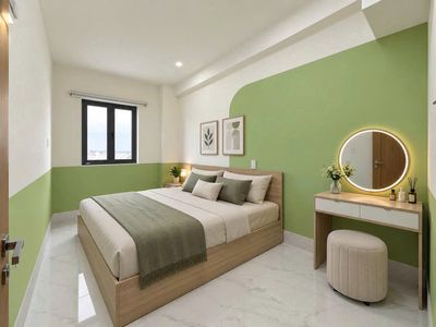 New Building House Full & Sky Window 2 bedroom + one living room
