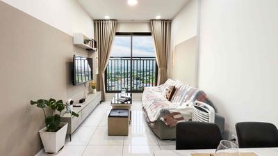 Renting the Cityland park the Gò Vấp apartment - a toilet