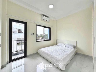 The apartment. A balcony bedroom, Ngô Bệ private washing room across from etown.