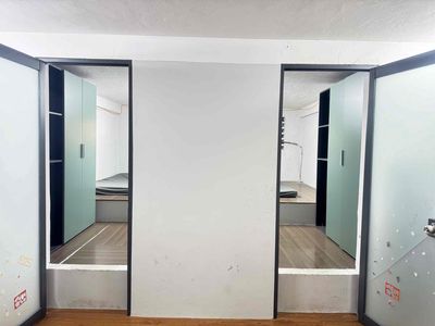 Two bedrooms full of furniture