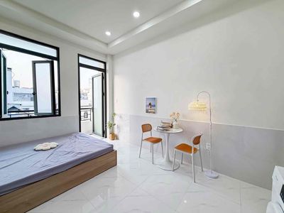Open the cool balcony apartment full of County Summer interiors 3