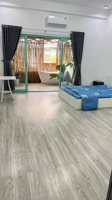 apartment one bedroom and two balcony bedrooms, clear the kitchen area 50 meters.