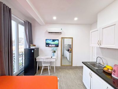 White tone room, new An Dương Vương police market - motor shop