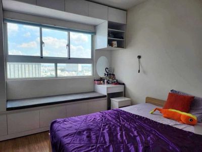 Rent the apartment full of furniture, 63 meters, 2 bedrooms, 2 toilets