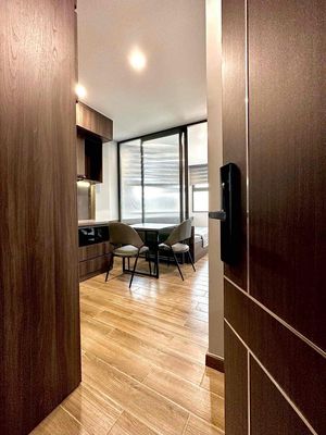 New apartment built a new bedroom in downtown Cityland - full interior.