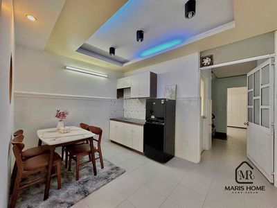 Rent two bedrooms. One living room/new interior, Tô Hiệu, hortiary.