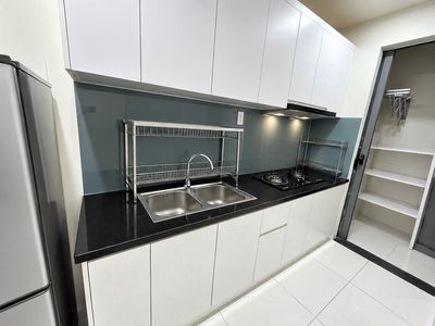 Rent a two-room apartment full of furniture.