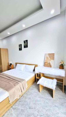Rent an apartment full of furniture - a quiet writing place from 3.5 million a month.