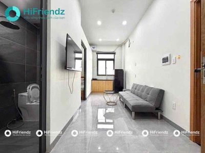 Two bedrooms clear. One living room. A full interior elevator.