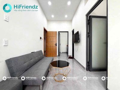 Two bedrooms clear. One living room. A full interior elevator.