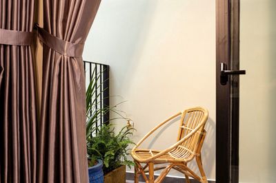 The apartment is located at the center of the entire interior.