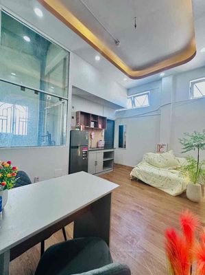 apartment 2 open window bedroom full interior-Bàu Cát, Tân Bình