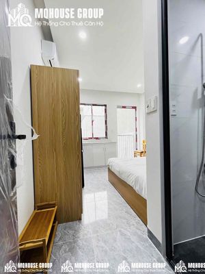 The studio is 100 percent of Balcony, private laundry near Bình Thạnh Town Market.