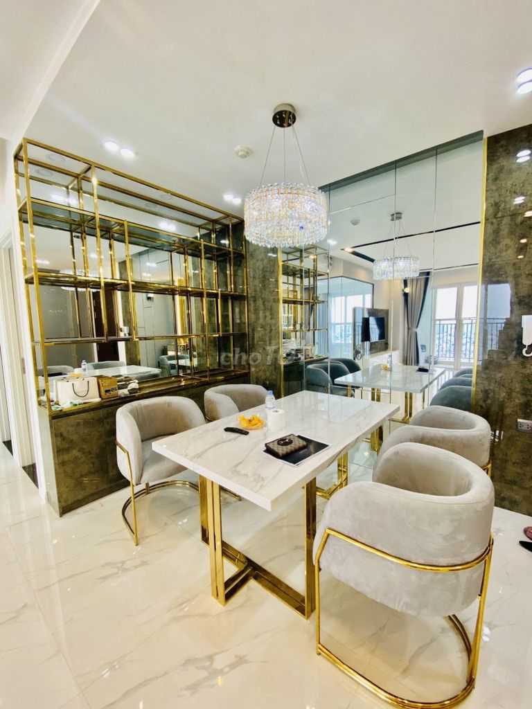 So the apartment is three bedrooms. Two bathrooms. Full Sunrise City interior.