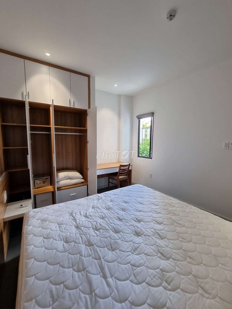 A high-end bedroom, private washing machine, full interior, cover-up, Thảo Điền