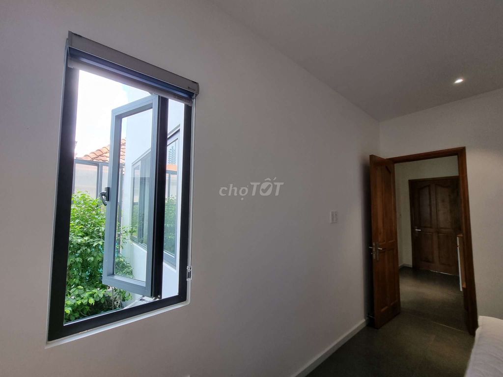 A high-end bedroom, private washing machine, full interior, cover-up, Thảo Điền