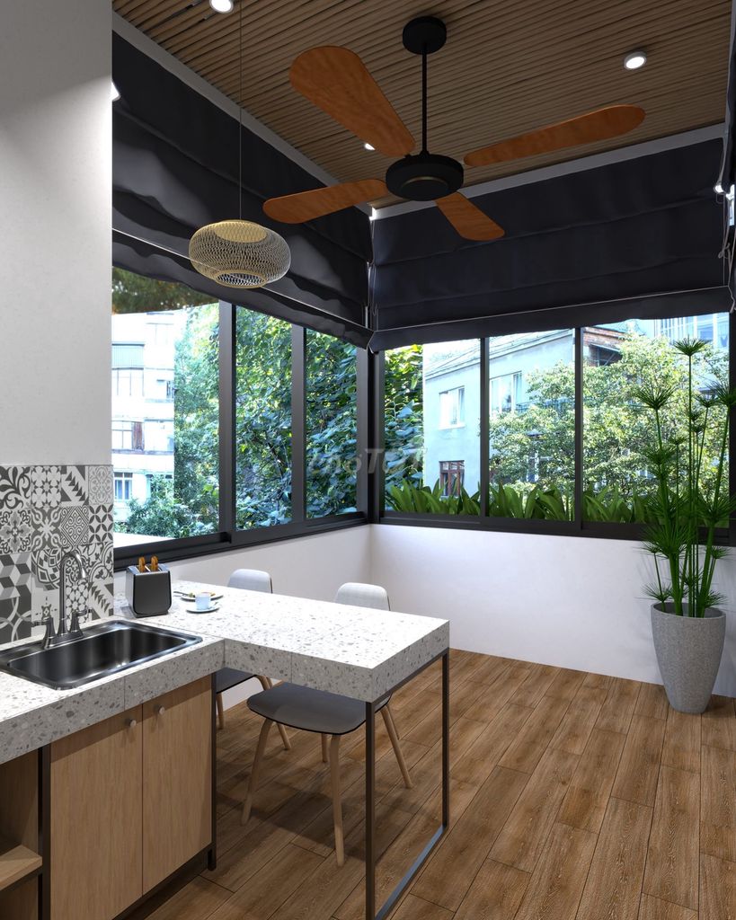 Opening apartment 1. Balcon Full Bedrooms 100% New Hồ Văn Huê Phú Nhuận