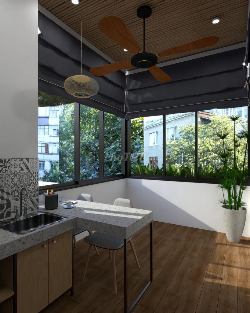 Opening apartment 1. Balcon Full Bedrooms 100% New Hồ Văn Huê Phú Nhuận