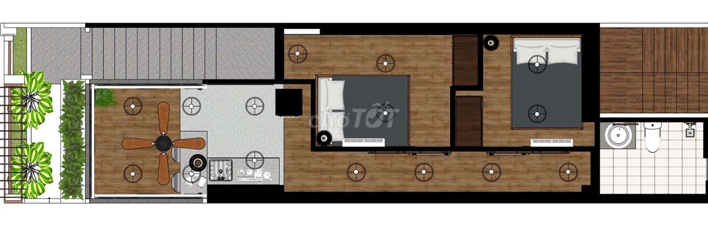Opening apartment 1. Balcon Full Bedrooms 100% New Hồ Văn Huê Phú Nhuận